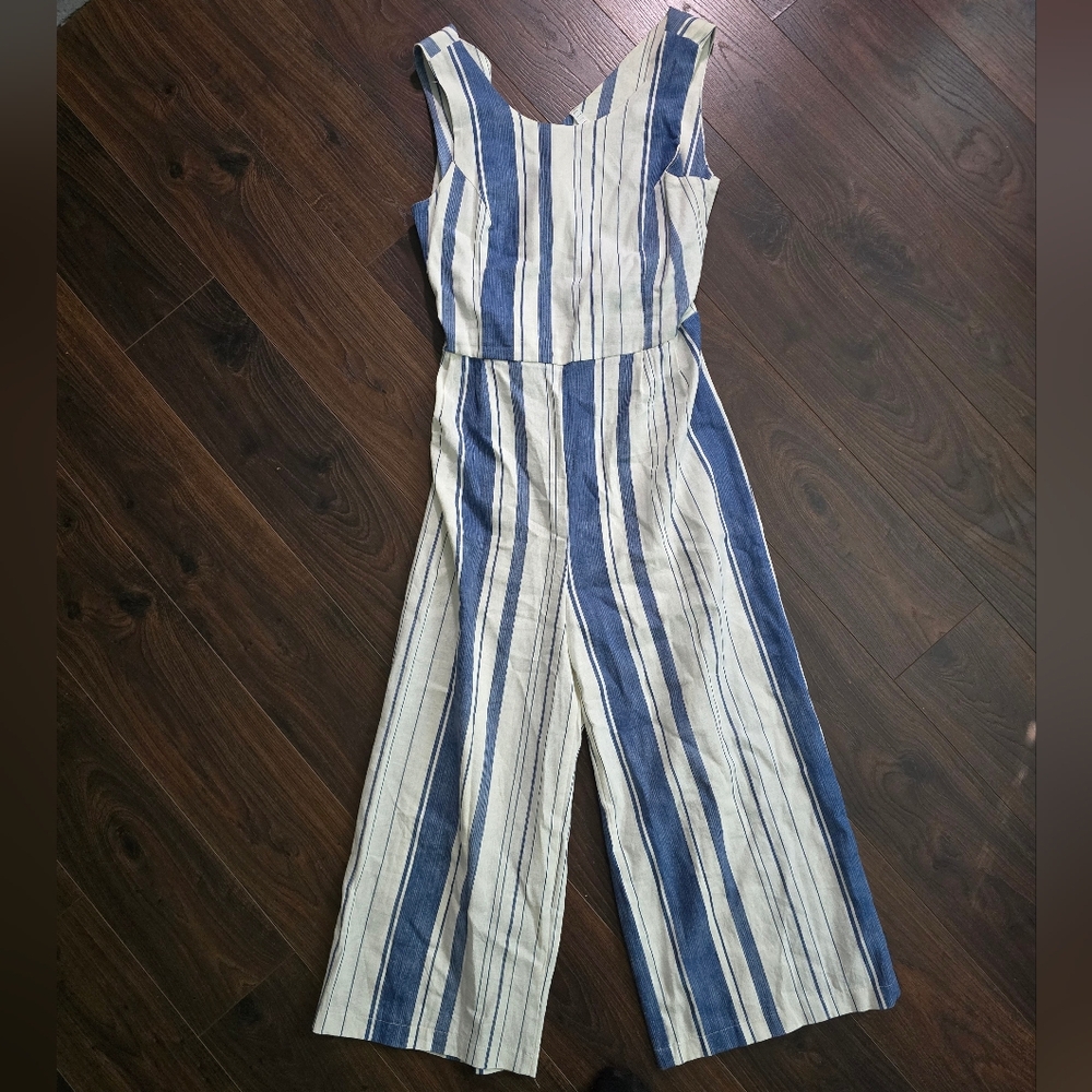 Potters Pot stripped jumpsuit Large